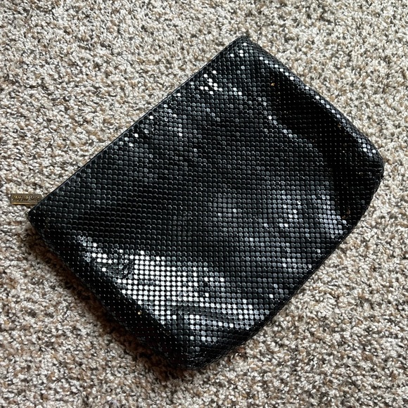 Vintage Whiting and Davis Embellished Mesh Evening Formal Clutch - Picture 4 of 15